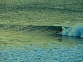 Big swell at Kirra