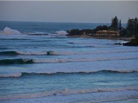 Big swell at Kirra