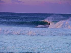 Big swell at Kirra