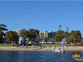 SUPWA Stand Up Paddle Borad Bridge To Bank Race