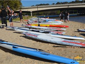 SUPWA Stand Up Paddle Borad Bridge To Bank Race