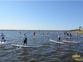 SUPWA Stand Up Paddle Borad Bridge To Bank Race
