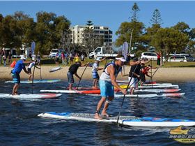 SUPWA Stand Up Paddle Borad Bridge To Bank Race