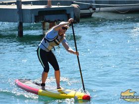SUPWA Stand Up Paddle Borad Bridge To Bank Race