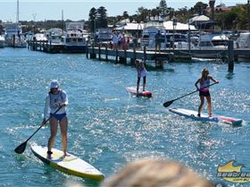 SUPWA Stand Up Paddle Borad Bridge To Bank Race