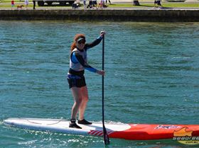 SUPWA Stand Up Paddle Borad Bridge To Bank Race