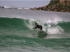 Puttin my 9'1 through it's paces.