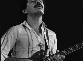 Carlos Santana-2 1978 by Chris Hakkens