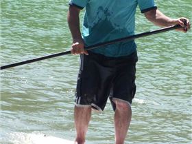 Family fun on the river