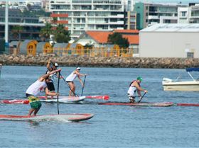 And then Beau comes speeding through!!