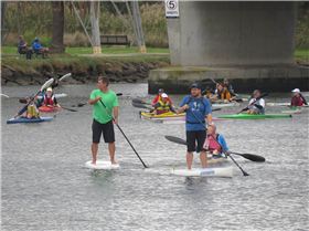 8 sup in River races.