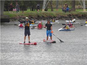8 sup in River races.