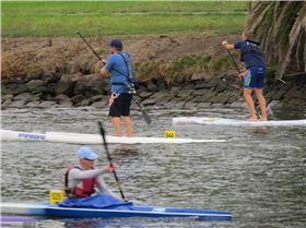 8 sup in River races.