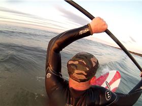 Me at my local break  on a small glassy day