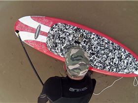 Me at my local break  on a small glassy day