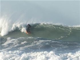 Frosty temps and big surf