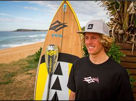 Welcome to team Naish SUP Toby Cracknell