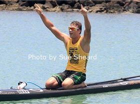 2013 Molokai to Oahu SUP Race - Photo's by Sue Sheard