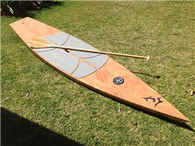 Beautiful wooden SUP