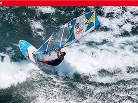 Allwave as windsurfer