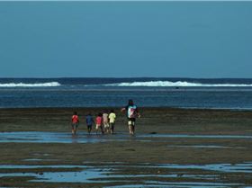 fiji walking with the kids