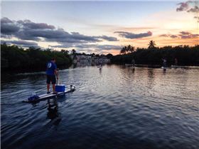 On our way out for the Full Moon!!