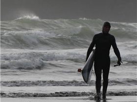 riding my new Hobie 8'4 CM RAW Sup