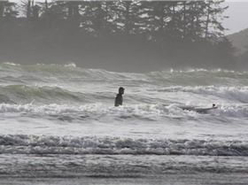 riding my new Hobie 8'4 CM RAW Sup