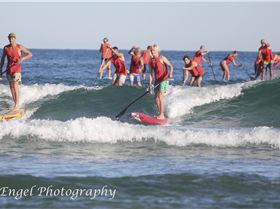 Toby Cracknell and Kai Bates coming up to the first inside buoy.