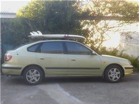 210 SunFish Sup on car roof