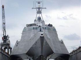 USS Independence Hull