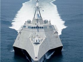 USS Independence cruising