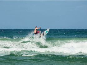 Windy Sup day waterborn Evoke