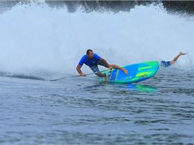 Catching burgers in Mentawais