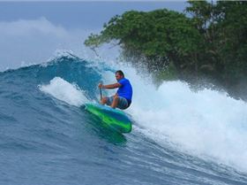 Catching burgers in Mentawais