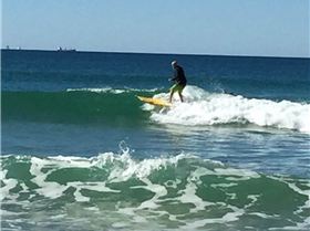 It's fun in small surf!