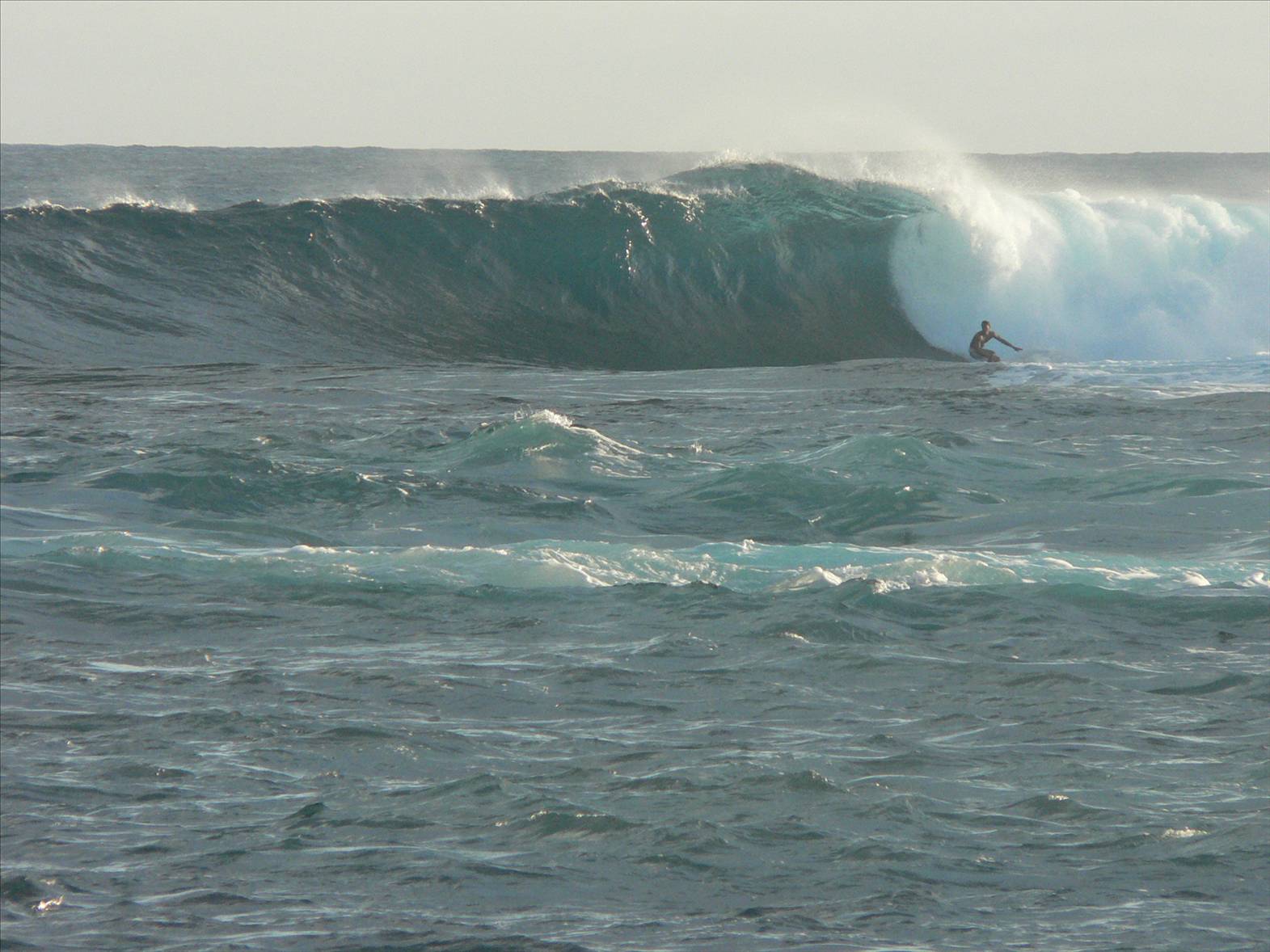 Heavy right in the tropics