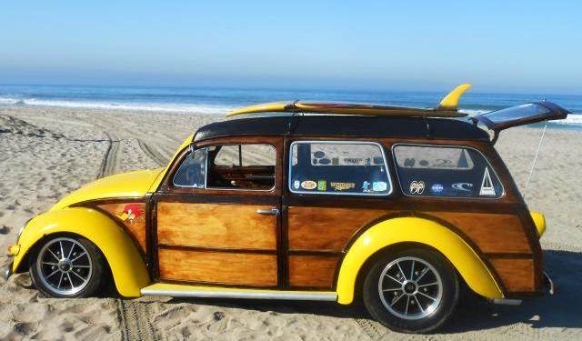 VW woody side