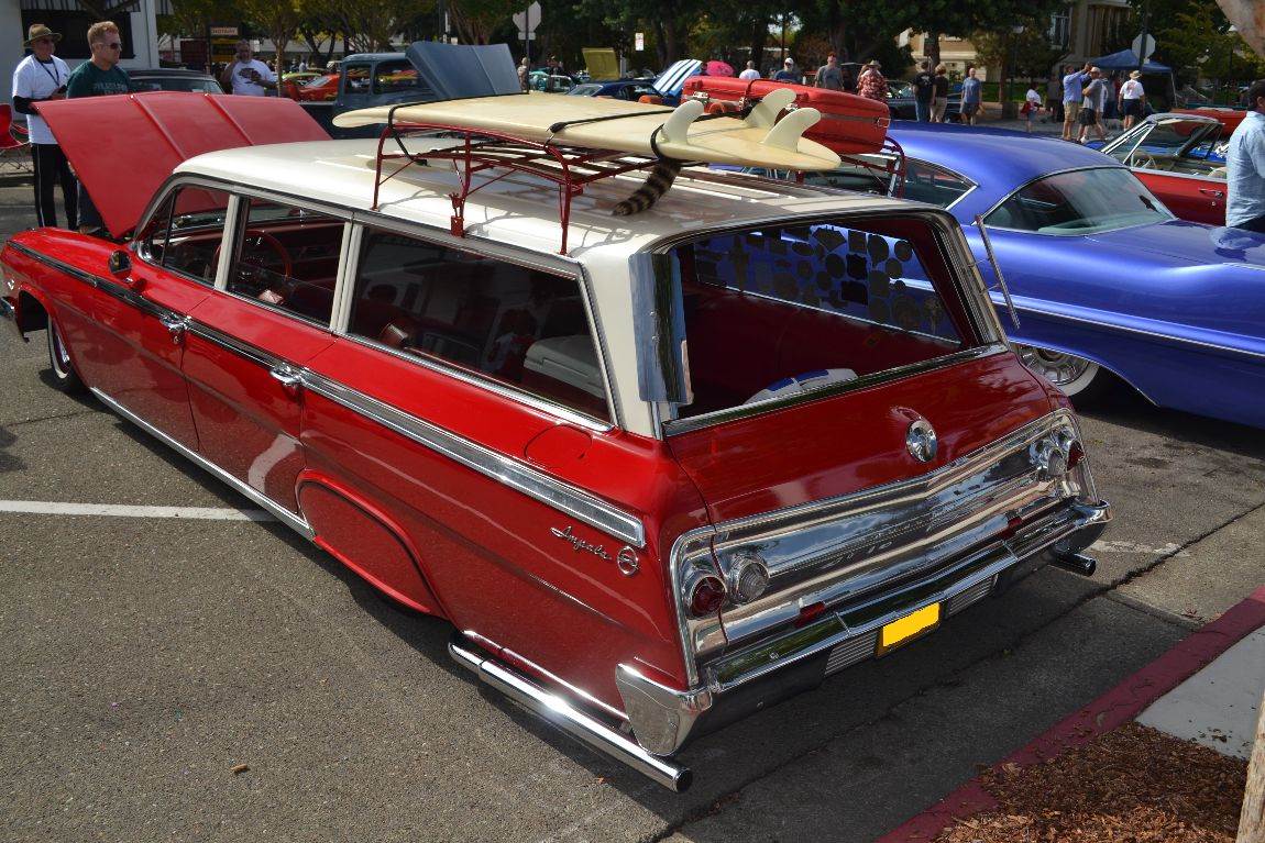 1962 Chevrolet ImpalaStationWagonRestoMod ofJK RearView