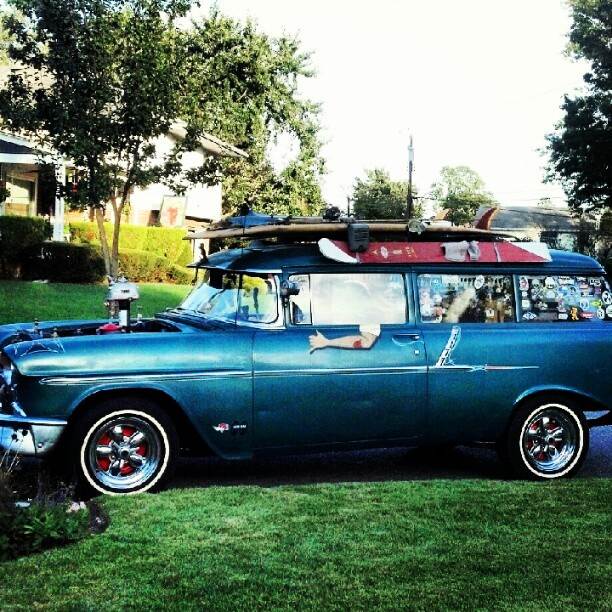 rad cars surfboard photo 01