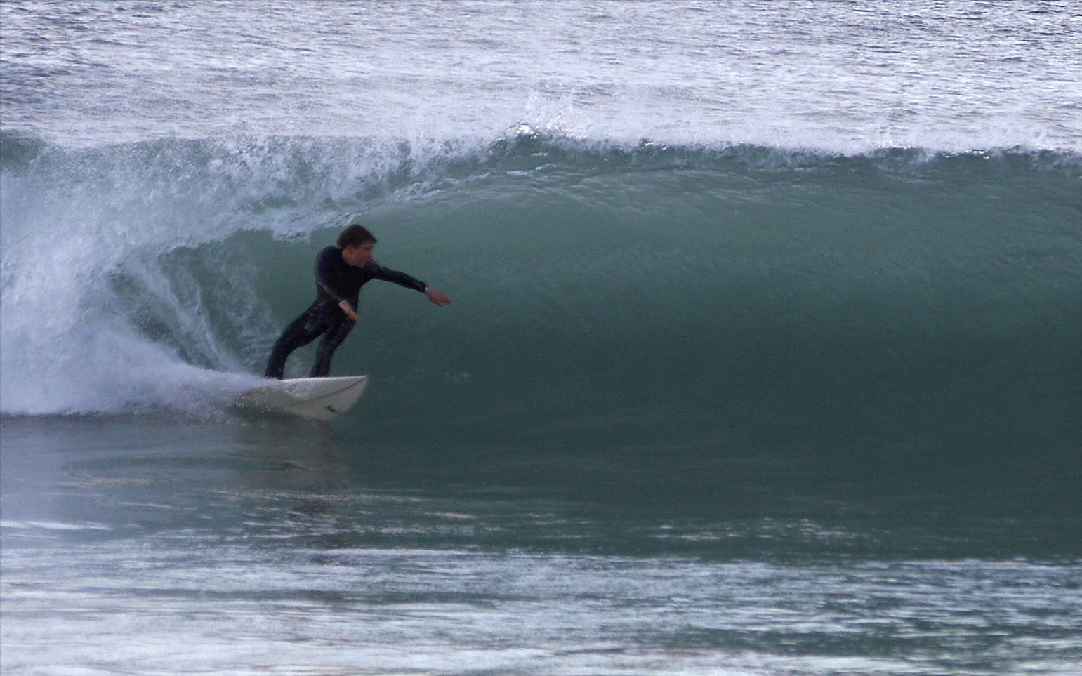 another backside barrel coming up