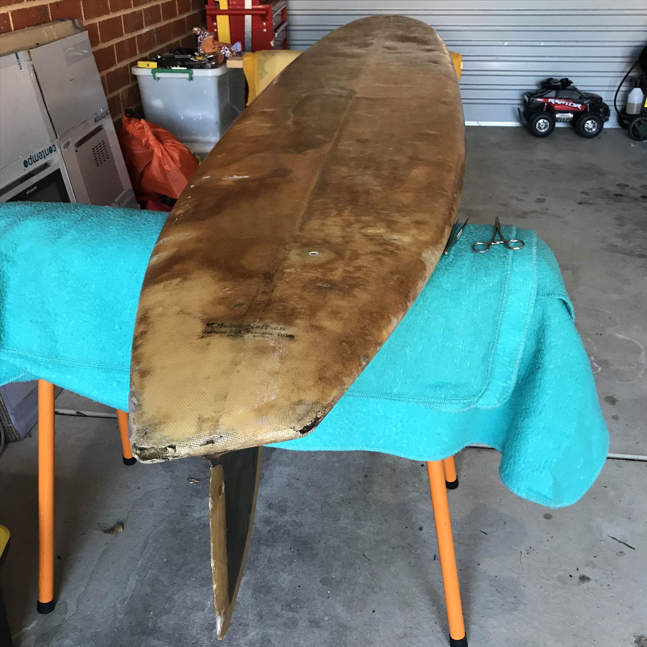 Longboard restoration