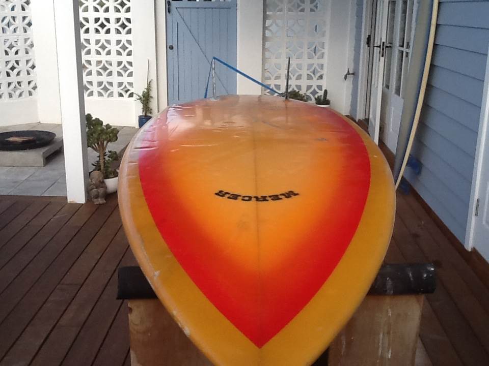 The board looks better now it has two fins
