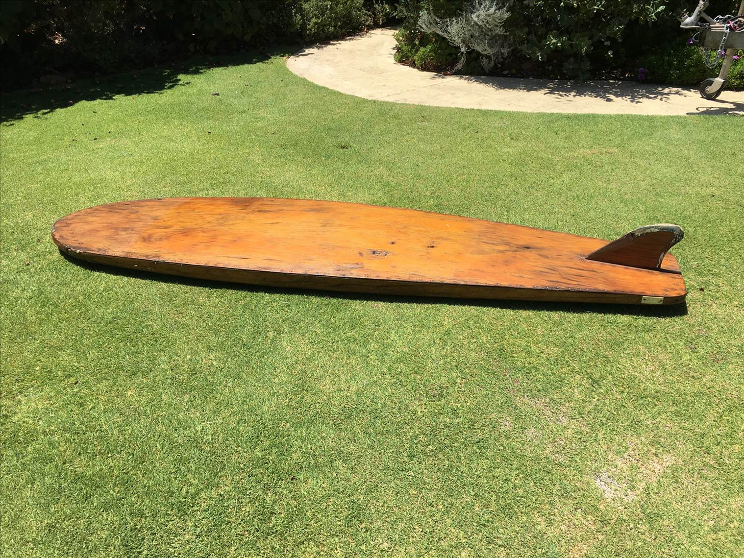Cordingly Bros Wooden Surfboard