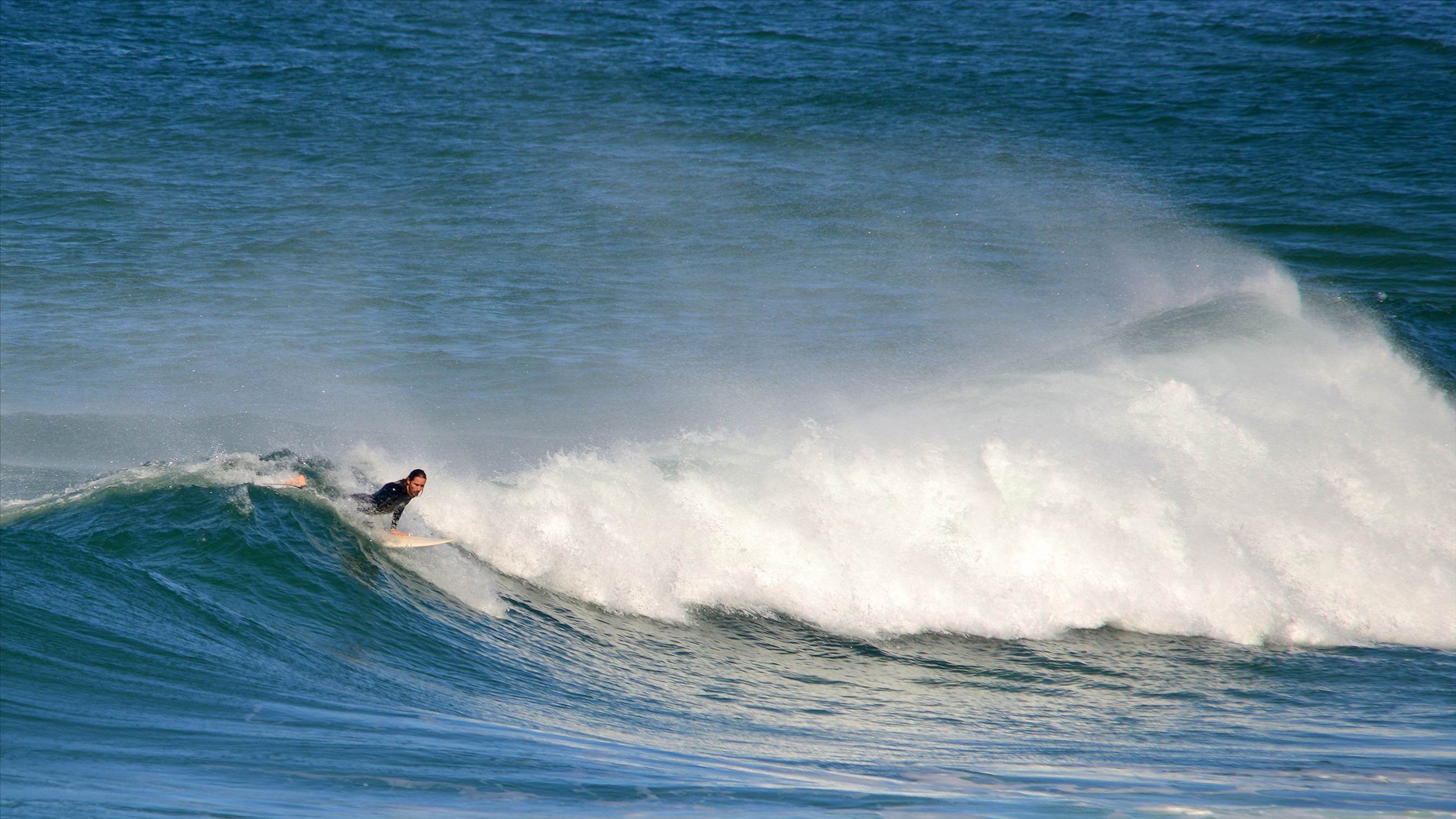 Surfers at Dreamtime Beach