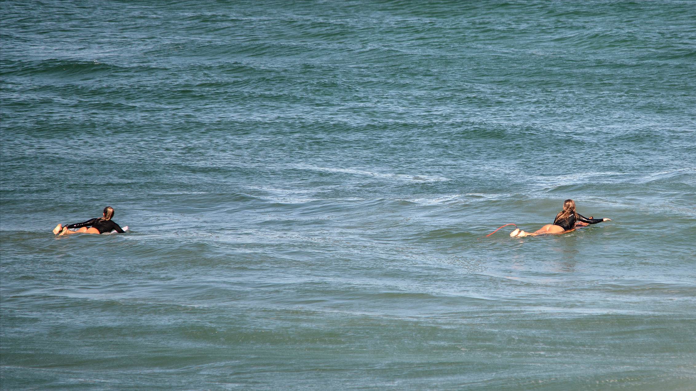 Surfers at Dreamtime Beach