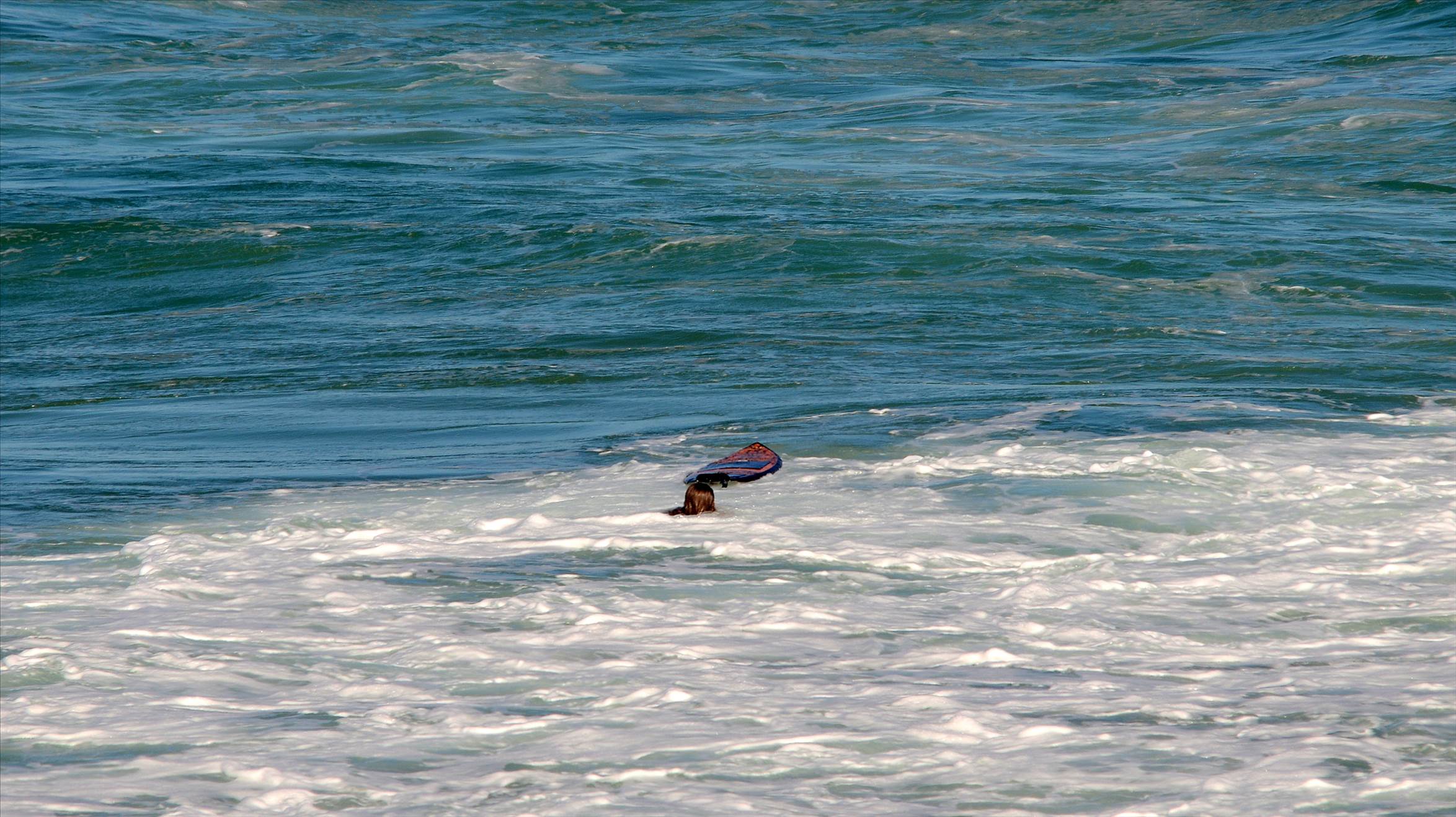 Surfers at Dreamtime Beach
