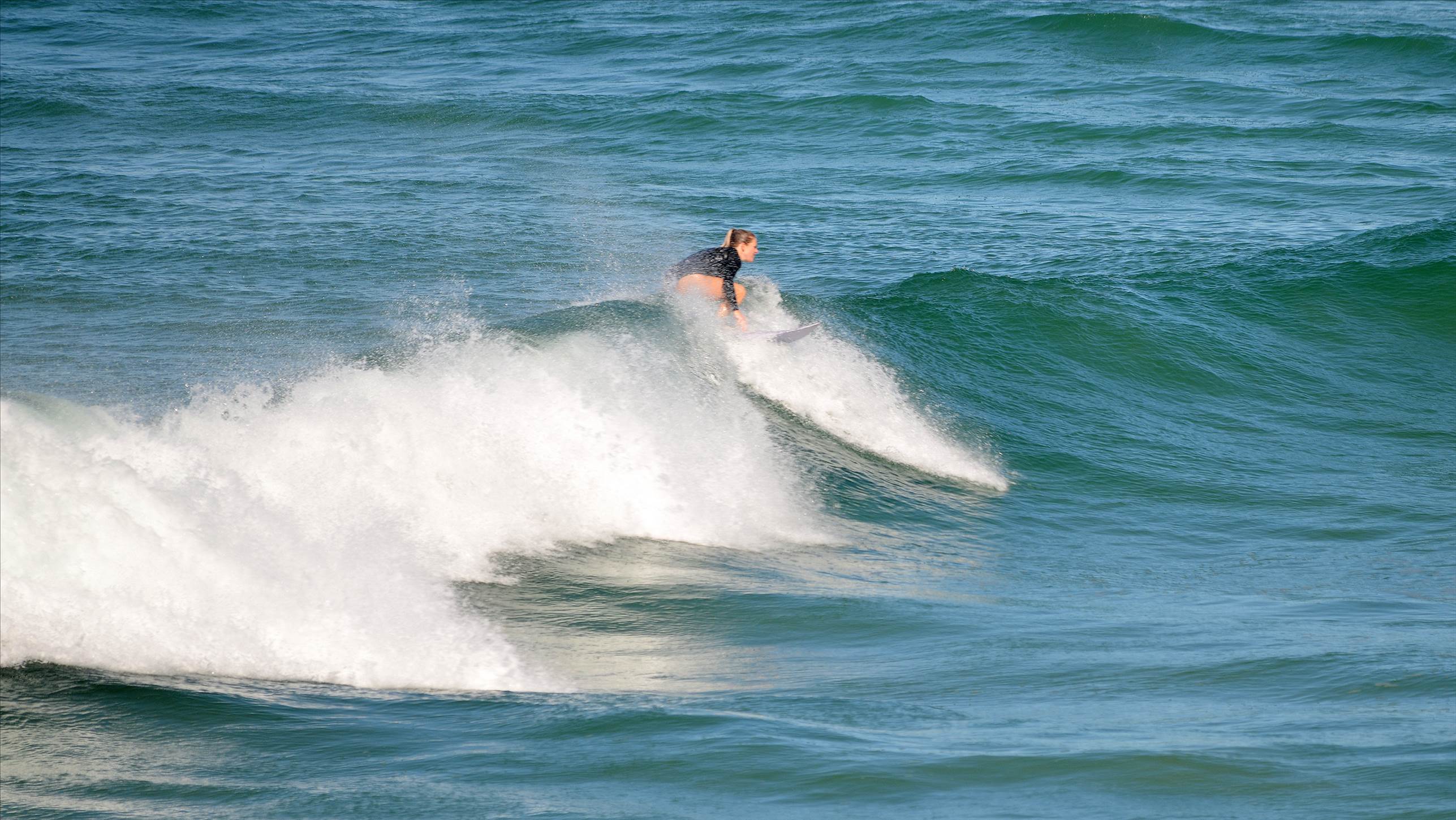 Surfers at Dreamtime Beach