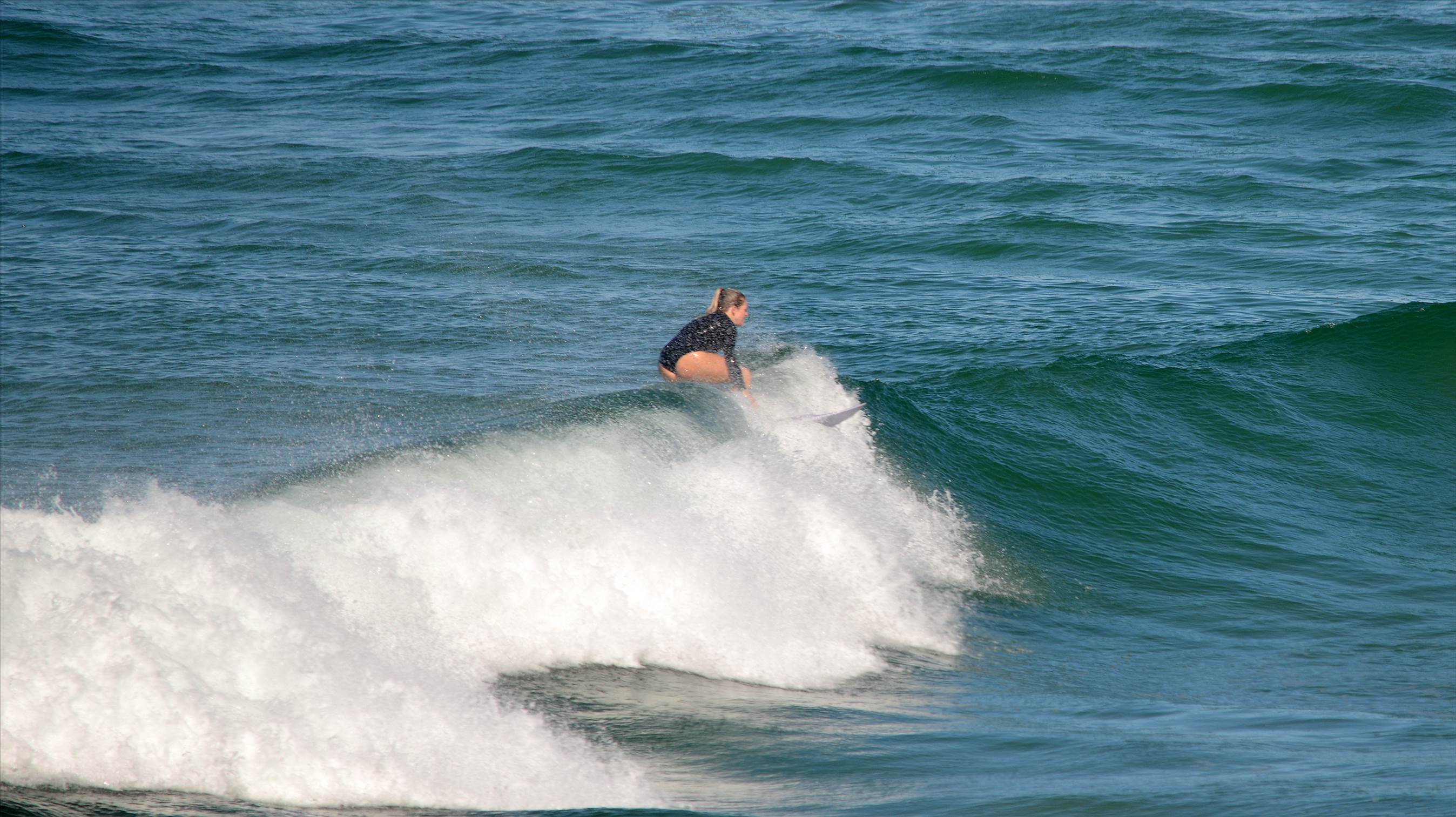 Surfers at Dreamtime Beach