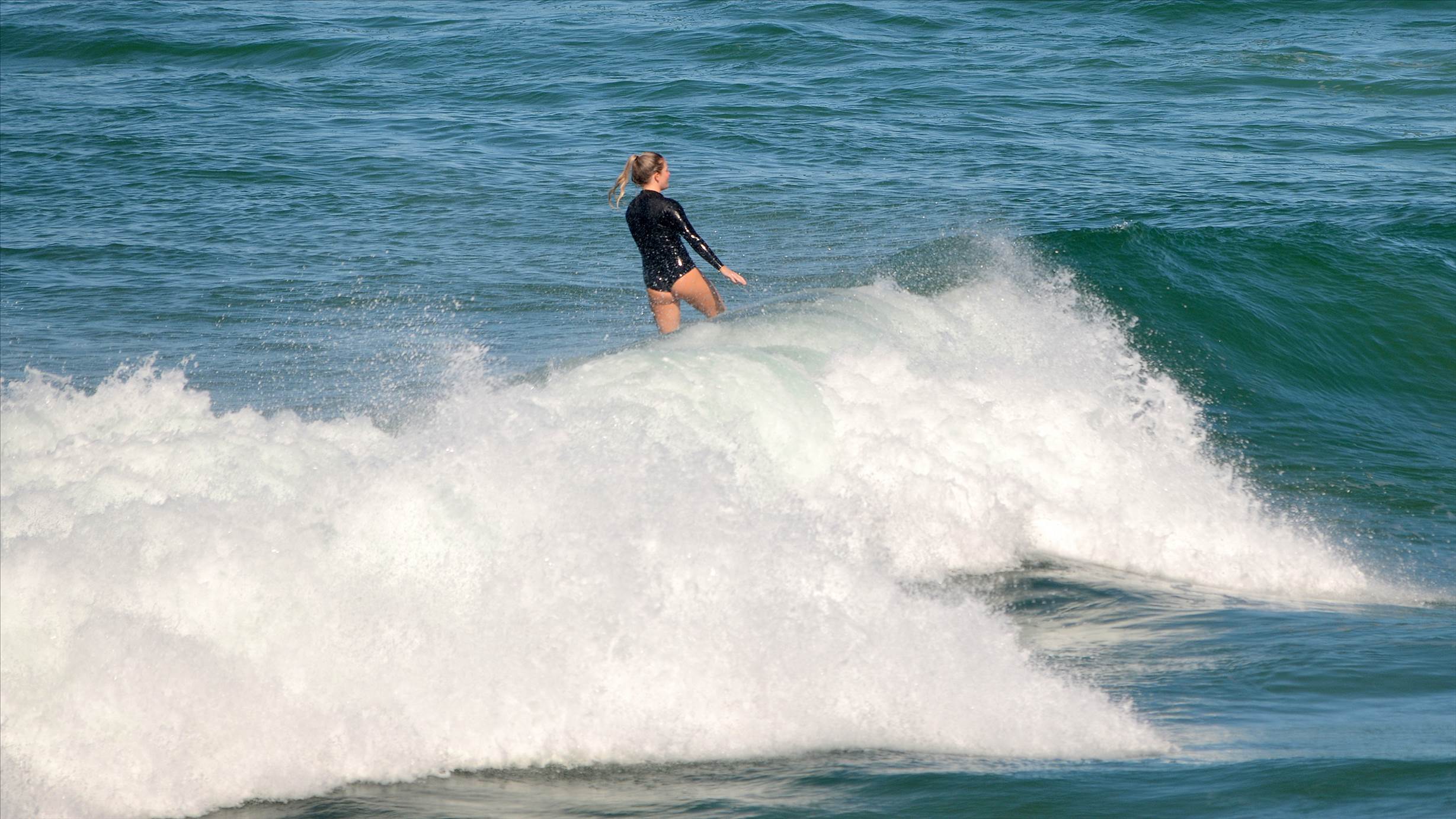 Surfers at Dreamtime Beach